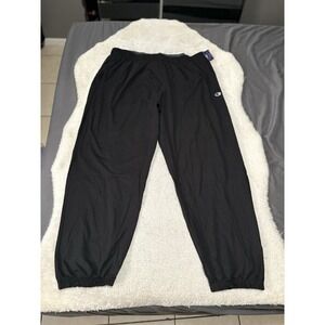 New Champion Mens Black Joggers Size 4XL Sweatpants
